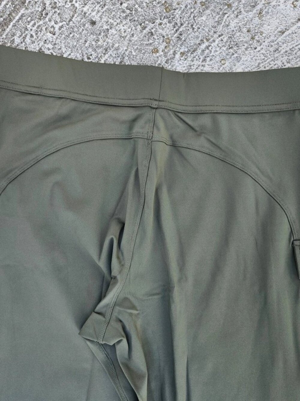 Women Active Pant Olive Polyester Sport Running Yoga Pant Athletic Size XL New - Picture 6 of 13